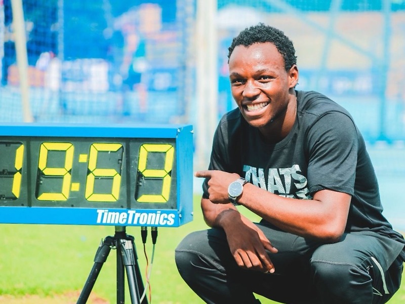 Munyai Smashes Van Niekerks 200m Record ASA Championships 2018