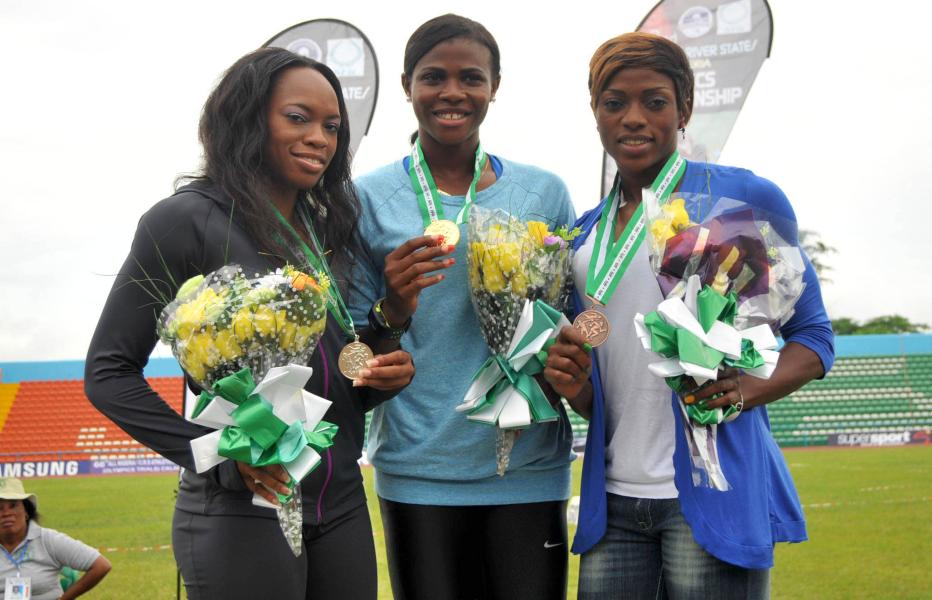 Nigerian Sprinters - Okagbare, Asunmu and Ozor