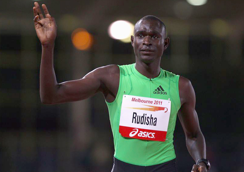 David Rudisha of Kenya