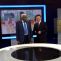 IAAF President Lamine Diack with Jiang Heping in one of the production studios at CCTV Tower / Photo: IAAF