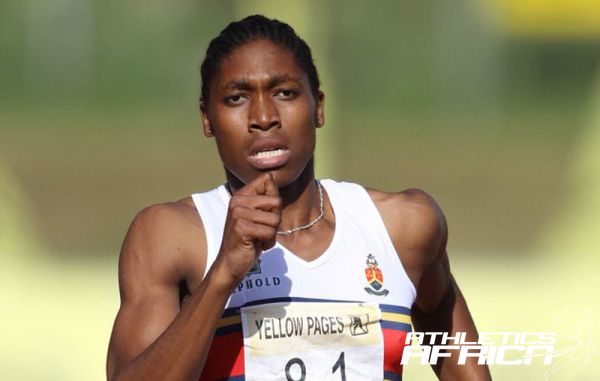 Caster Semenya in Bellville on Saturday/Photo credit: Shaun Roy / Gallo Images