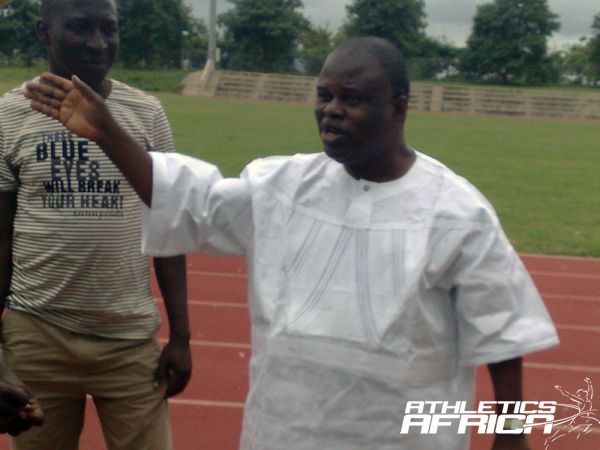 AFN President Chief Solomon Ogba in Abuja 2008 / Photo: Yomi Omogbeja
