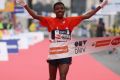 Haile Gebrselassie winning in Vienna in 2012 / Photo Credit: Photorun.net / Jean-Pierre Durand
