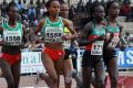 Meseret Defar and Vivian Cheruiyot at the AAC Nairobi 2010 / Photo: Yomi Omogbeja