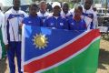 Namibian team at the 2011 (CAA SR) Half Marathon/Photo: Namibia Sport