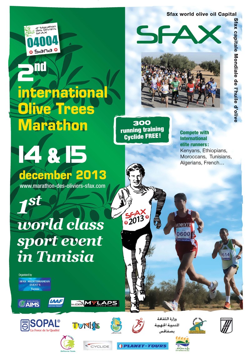 The 2nd Marathon International des Oliviers de Sfax