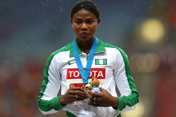 Interview: with Blessing Okagbare (Nigeria) – Moscow 2013