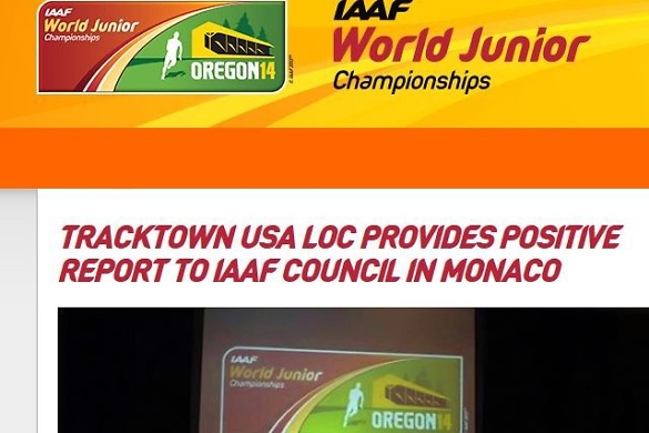 WJC2014 to be biggest IAAF event ever held on US soil