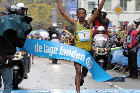 Ethiopian Adhane ends Kenya’s winning streak at Marathon Eindhoven