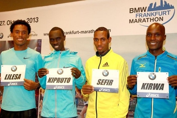 Kenyans Kipruto and Kilel storm to Frankfurt Marathon victories