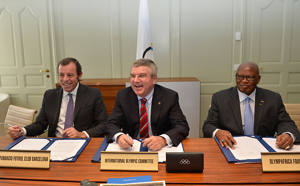 IOC and partners sign agreement to promote sports to African youths