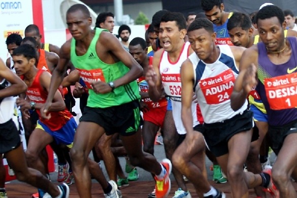 Kipsang and Kabuu chase fast times to Delhi