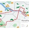Glasgow 2014 Marathon Route Map