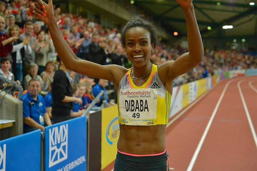 Genzebe Dibaba in 2014