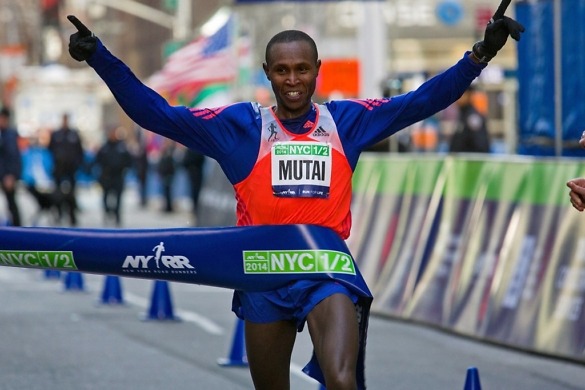 Kipyego sets course record, Mutai edge Farah at New York Half Marathon