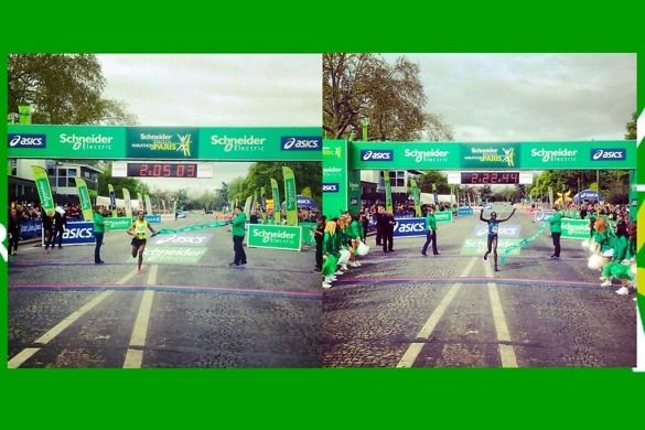 Bekele breaks course record on marathon debut in Paris