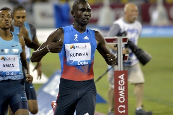 Rudisha returns to Doha DL, Dibaba to lead 3000m field