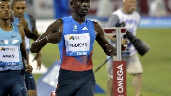 David Rudisha will return to IAAF Diamond League action at the Doha 2014 meeting.