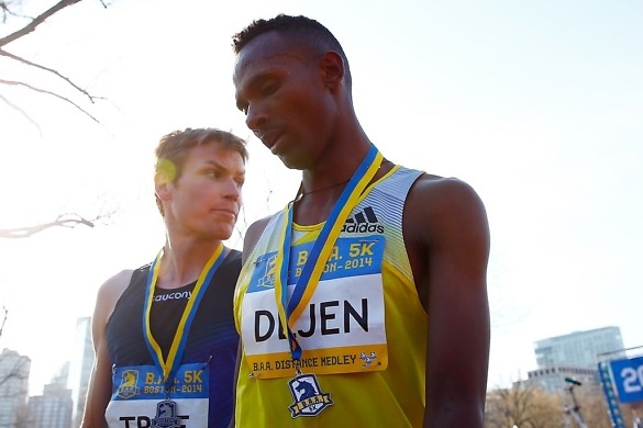 Gebremeskel smashes men’s course record at 2014 B.A.A 5K
