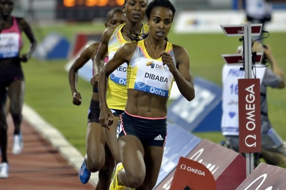 Genzebe Dibaba returns with victory at Rome’s Golden Gala
