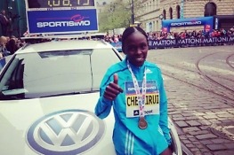 Joyce Chepkirui smashes Prague Half Marathon course record