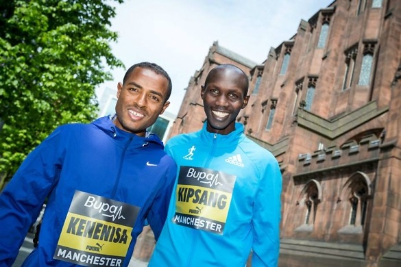 Ethiopians Bekele and Dibaba win Great Manchester Run
