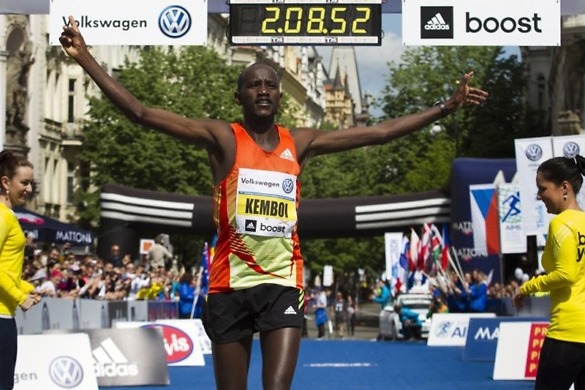 Moses Mosop faces Nicholas Kemboi at Prague Marathon