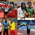 Winners on day 3 at the 19th African Senior Athletics Championships in Marrakech / Photo credit: Yomi Omogbeja