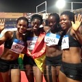 Ghana's 4x100m women's team / Photo credit: Yomi Omogbeja