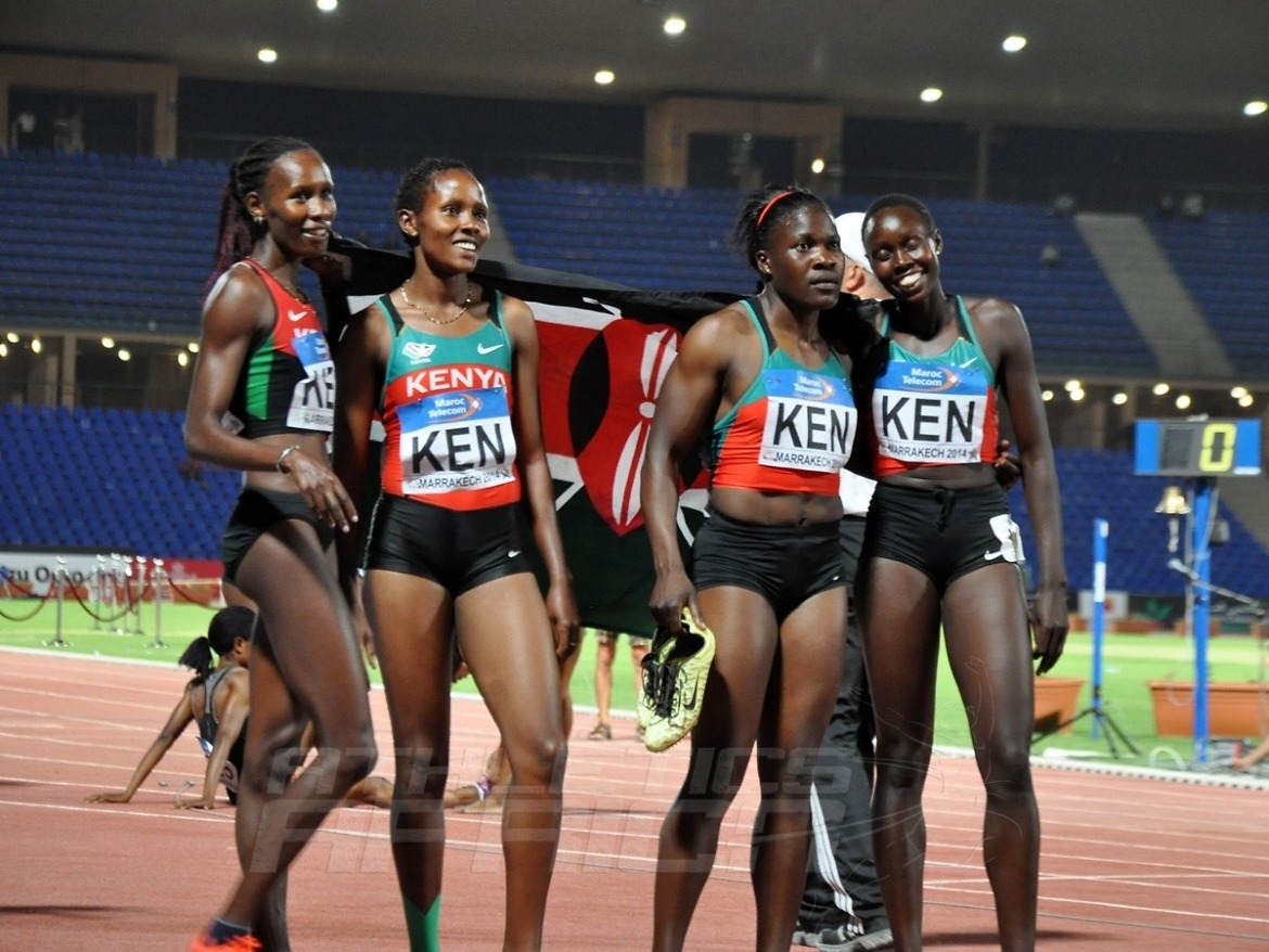 Kenya's 4x400m women's team / Photo credit: Yomi Omogbeja