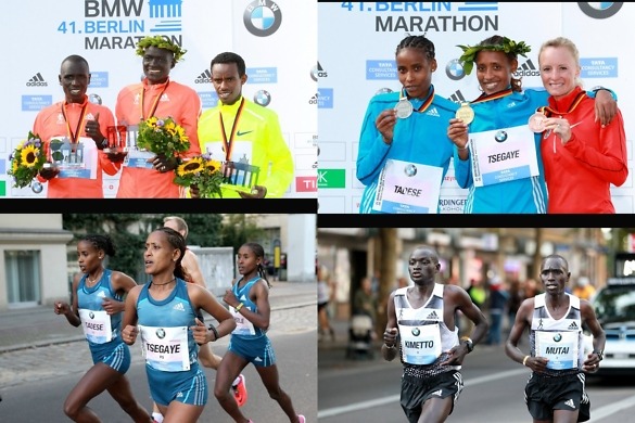 Dennis Kimetto makes marathon history in Berlin
