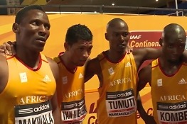 Interview: Team Africa 4x400m men – IAAF Continental Cup
