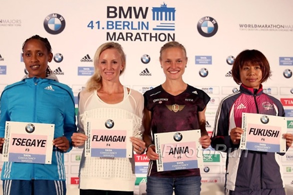 Tirfi Tsegaye and Feyse Tadese eye 2:20 at Berlin Marathon