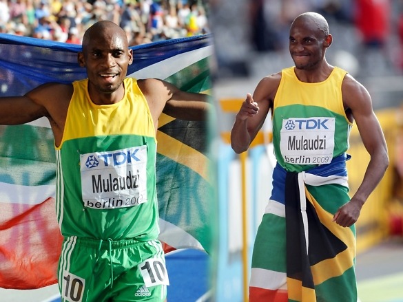 South African and 2009 world 800m champion Mbulaeni Mulaudzi dies in a car accident on Friday October 24 at the age of 34.