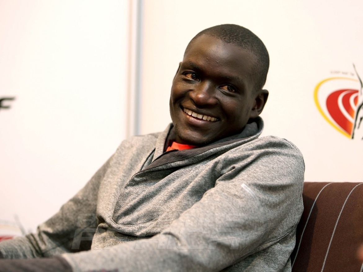 World marathon record-holder, Dennis Kimetto, from Kenya was inspired by listening to athletics commentary on radio / Photo credit: IAAF - Giancarlo Colombo