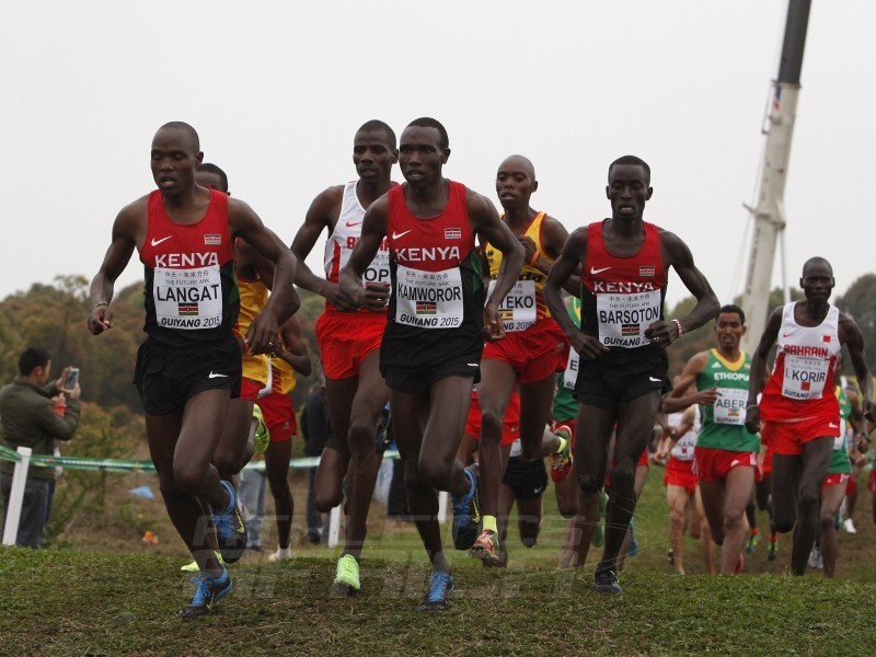 Senior men race at the IAAF World Cross Country Championships, Guiyang 2015 / Photo credit: © Getty Images for IAAF