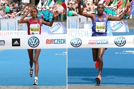 Kandie triumphs in Prague, Melese wins women’s race