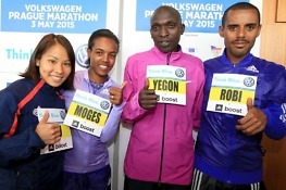 Geoffrey Ronoh seeks to conquer the marathon distance in Prague