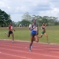 Nigeria's Tosin Adeloye winning the women's 400m in Akure / Photo credit: Making of Champions