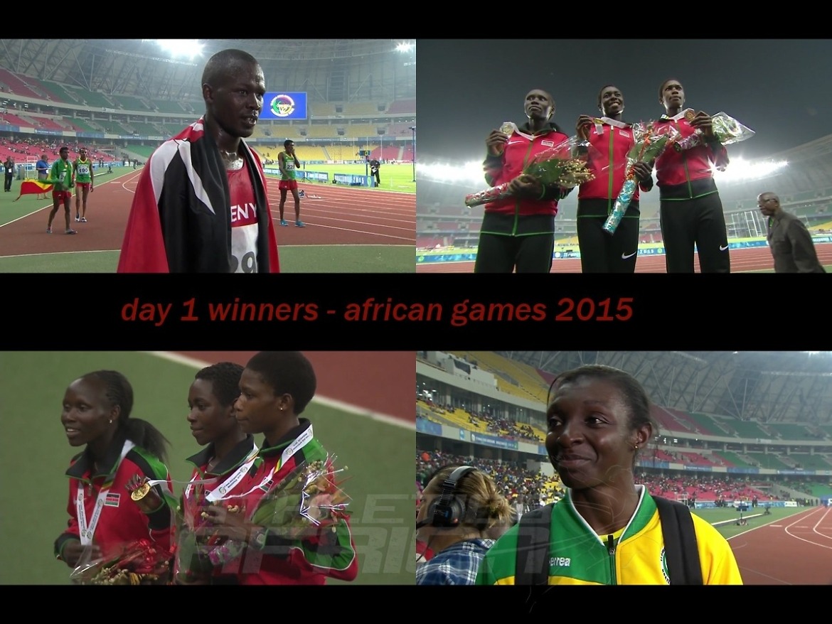 Day One at the African Games 2015