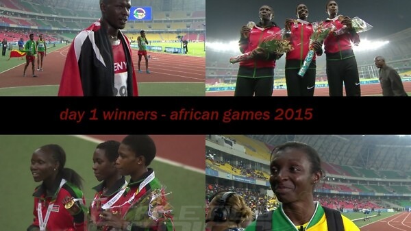 Day One at the African Games 2015