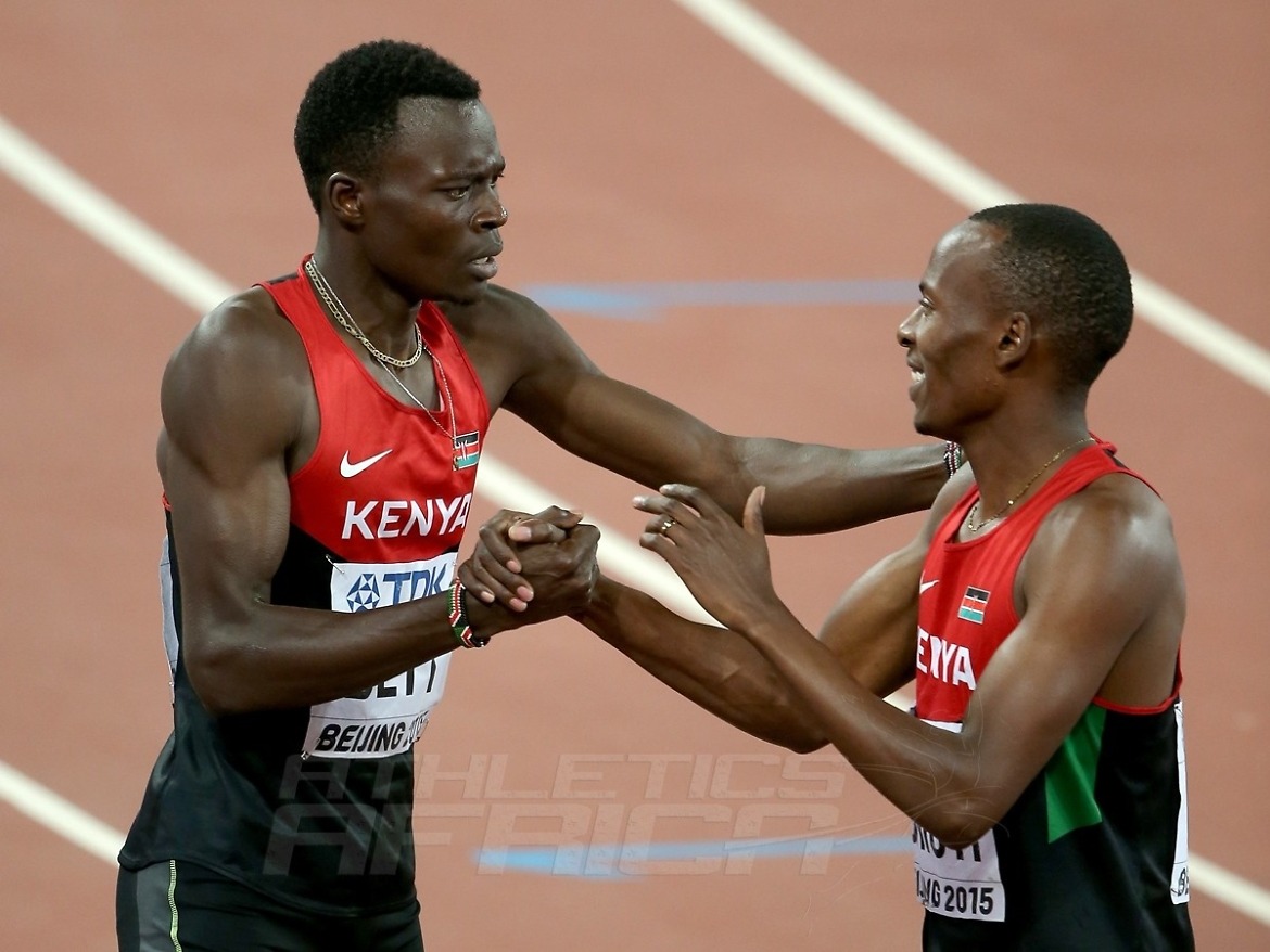 Nicholas Bett of Kenya at Beijing 2015