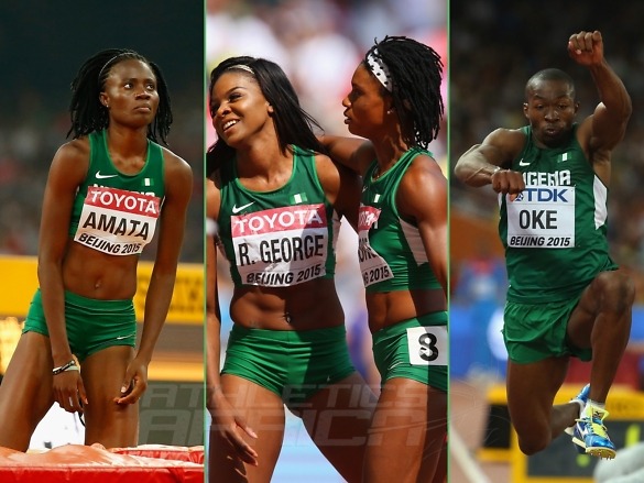 Team Nigeria failed to get any medal at Beijing 2015 - IAAF World Championships