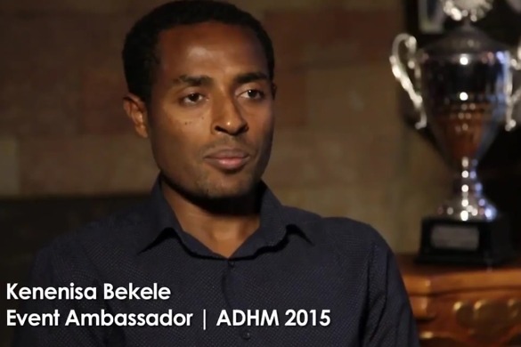 Kenenisa Bekele is 2015 Airtel Delhi Half Marathon Event Ambassador