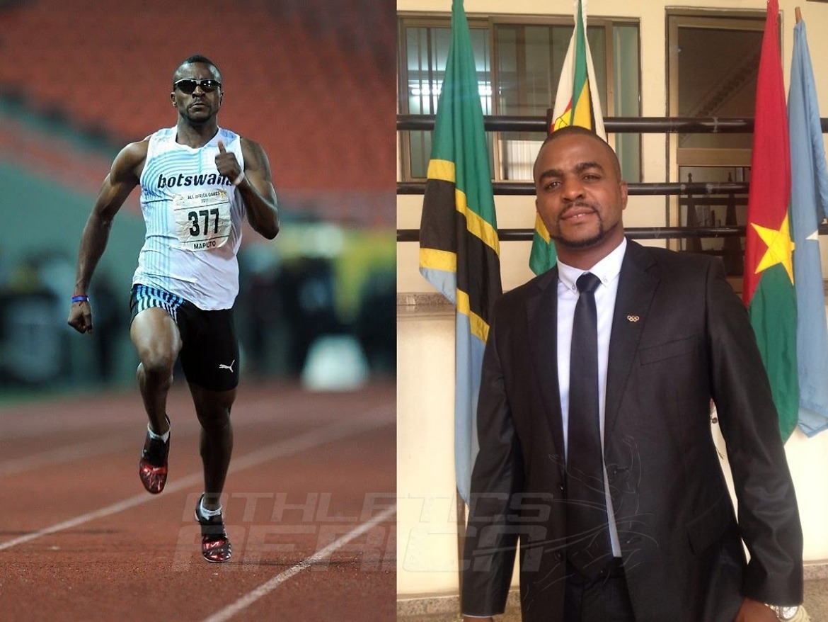 Botswana sprinter Obakeng Ngwigwa