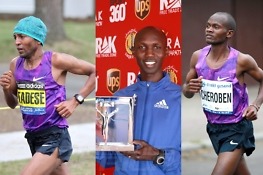 Kipsang, Jeptoo lead African assault at RAK Half Marathon 2016