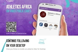 Join the conversation on AthleticsAfrica Viber Public Chats