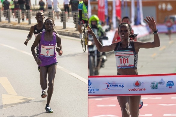 Kaya and Jepchumba prevail at Vodafone Istanbul Half Marathon