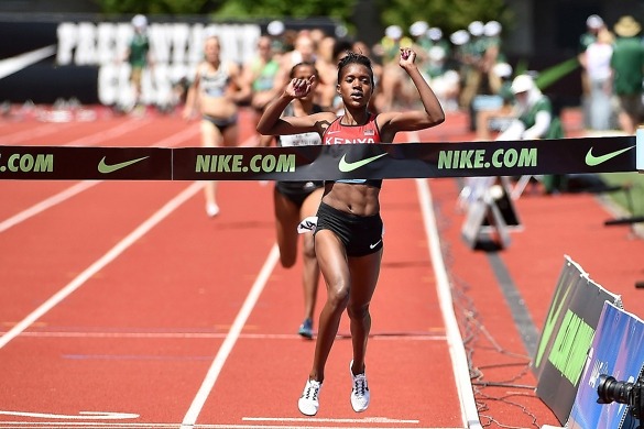 Kiyeng, Kipyegon smash Kenyan records in Eugene – IAAF Diamond League