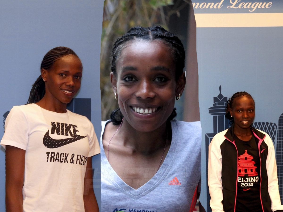 Vivian Cheruiyot (Kenya), Almaz Ayana (Ethiopia) and Eunice Sum (Kenya) to open their outdoor season at Doha Diamond League